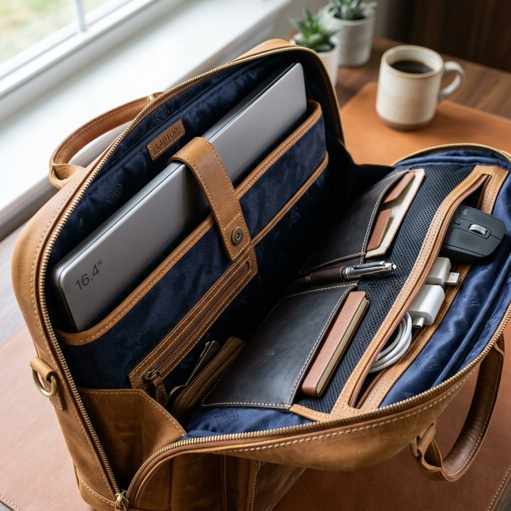 Innenleben der Tasche